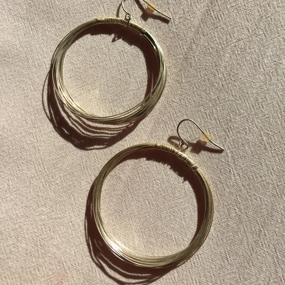 Hoop earrings